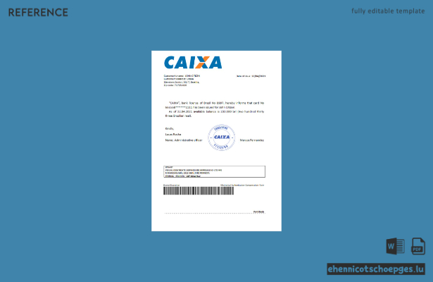 Vorschau der Referenzbeispiele der Caixabank Brasilien